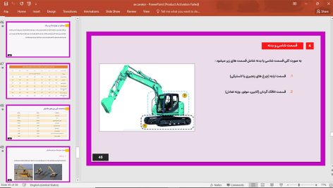 بیل های مکانیکی و هیدرولیکی